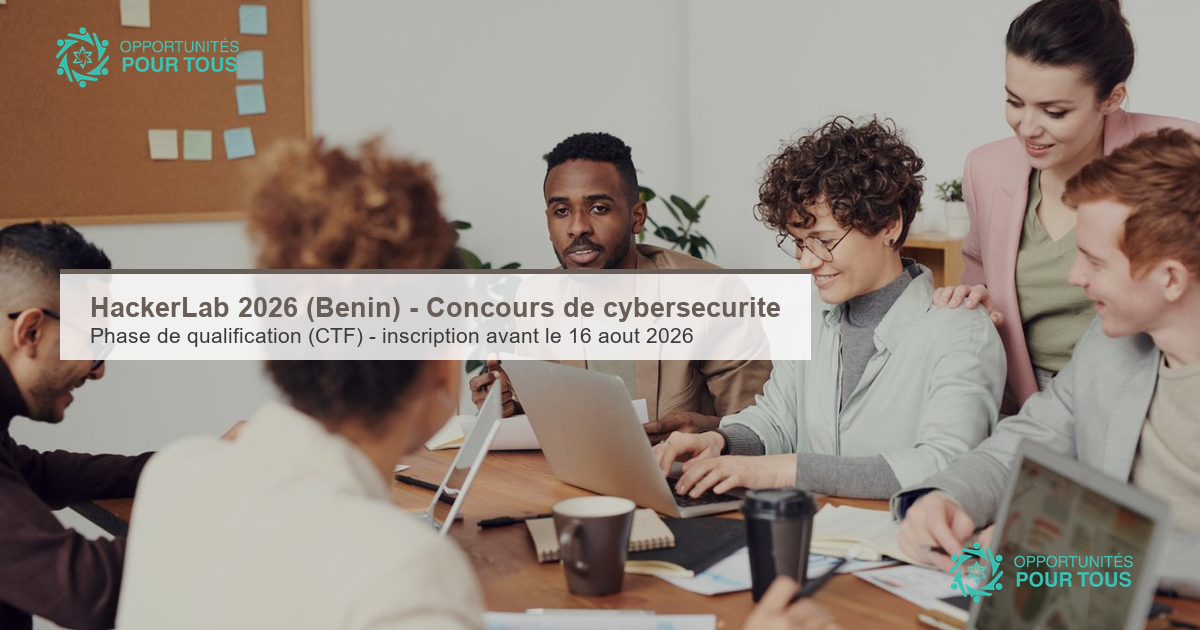HackerLab 2026 (Bénin) – Concours de détection de talents en cybersécurité