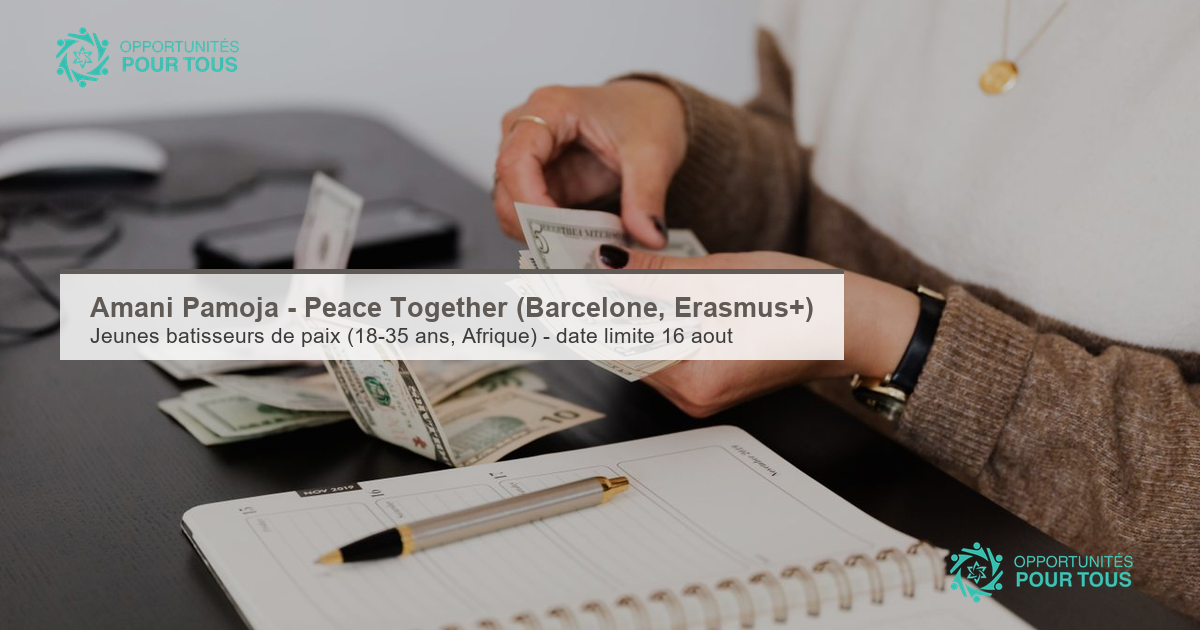 Amani Pamoja – Peace Together : formation des jeunes bâtisseurs de paix (Barcelone)