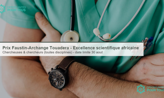Prix Faustin-Archange TOUADÉRA – Excellence Scientifique Africaine