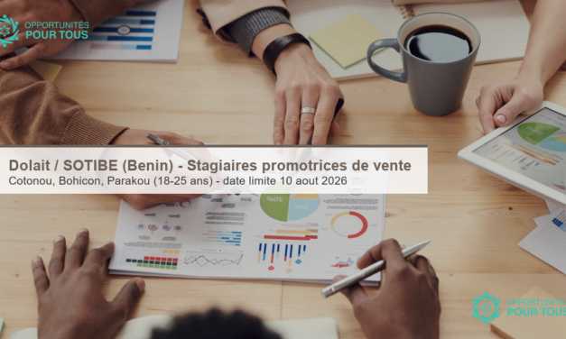Dolait / SOTIBE (Bénin) – Stagiaires promotrices de vente