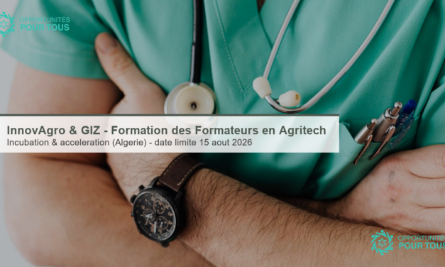 InnovAgro & GIZ – Formation des Formateurs (FdF) en incubation et accélération dans l&rsquo;Agritech