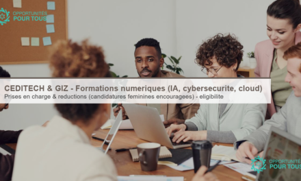 CEDITECH & GIZ – Formations numériques (IA, cybersécurité, cloud, data)