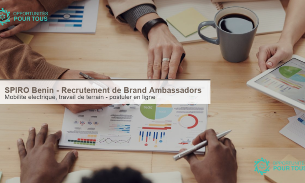 SPIRO Bénin – Recrutement de Brand Ambassadors