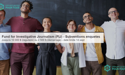 Fund for Investigative Journalism (FIJ) – Subventions pour vos enquêtes