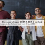 UNFPA Tunisie – Glossaire bilingue DSDR & SSR (3 postes : Expert Senior, Terminologue, Réviseur)