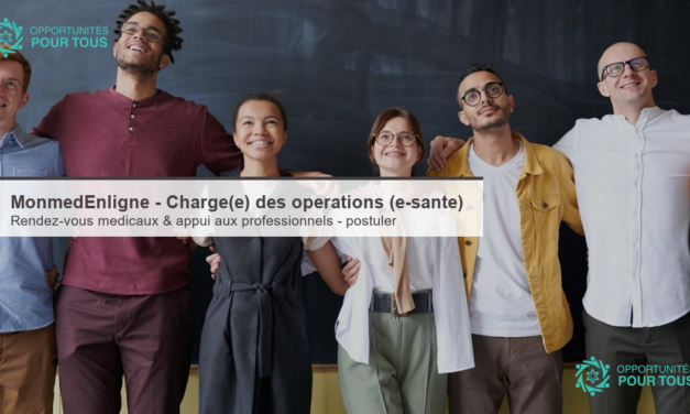 MonmedEnligne – Chargé(e) des opérations (e-santé)