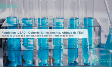 Fondation iLEAD – Cohorte 13 : parcours de leadership (Afrique de l&rsquo;Est)