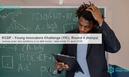 KCDF – Young Innovators Challenge (YIC) Round 4