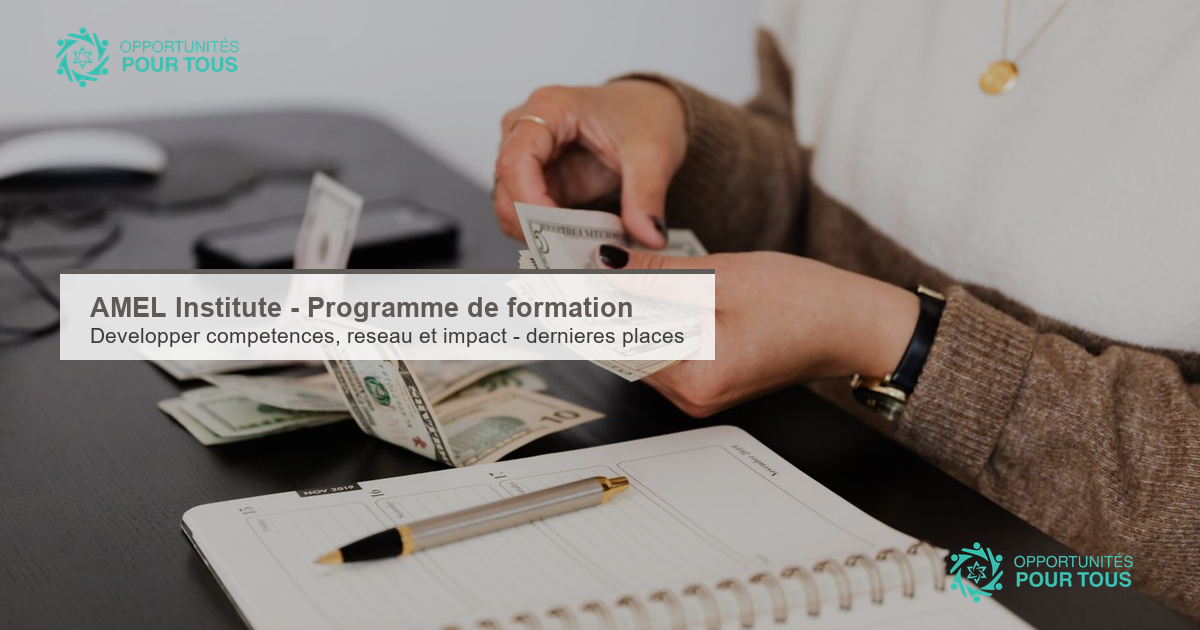 AMEL Institute – Programme de formation (dernières places)