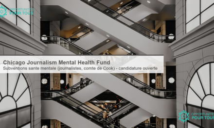 Chicago Journalism Mental Health Fund – Subventions pour la santé mentale des journalistes