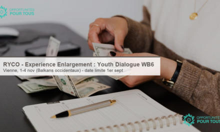 RYCO – Experience Enlargement : Youth Dialogue at WB6 (Vienne)