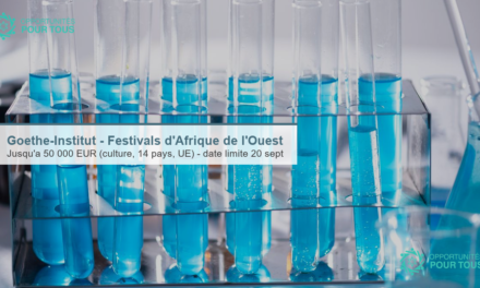 Goethe-Institut – Appel aux festivals d&rsquo;Afrique de l&rsquo;Ouest (Partenariats Afrique-Europe pour la culture)