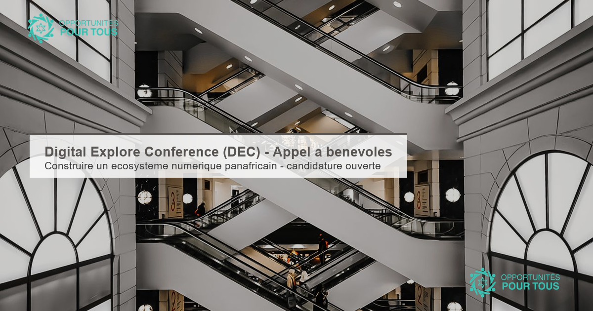 Digital Explore Conference (DEC) – Appel à bénévoles