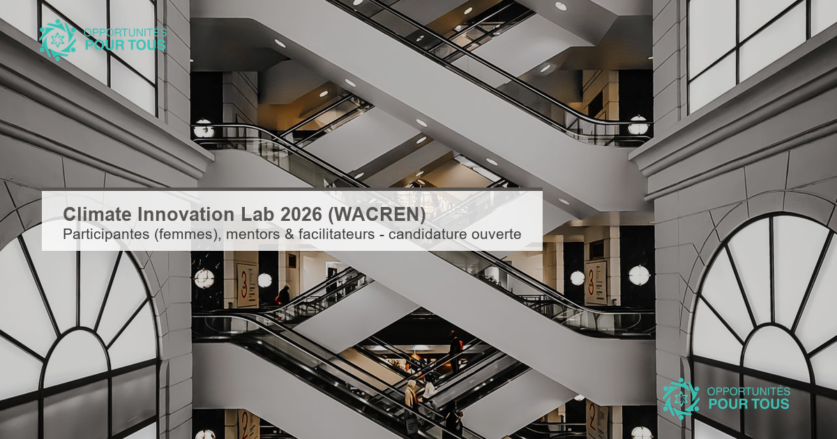 Climate Innovation Lab 2026 (WACREN) – Participantes, mentors et facilitateurs