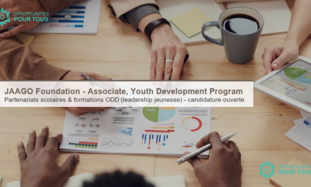 JAAGO Foundation – Associate, Youth Development Program