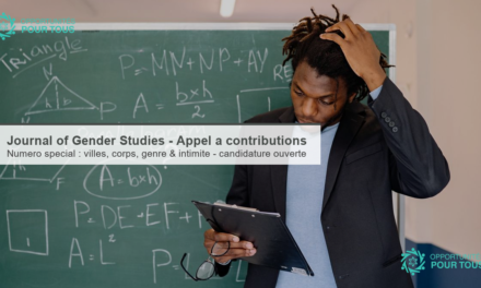 Journal of Gender Studies – Appel à contributions (numéro spécial « Intimate Cities »)