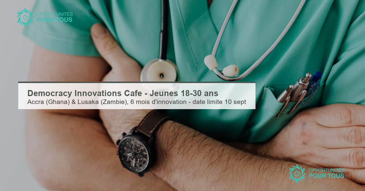 Democracy Innovations Café – Appel aux jeunes (Accra et Lusaka)