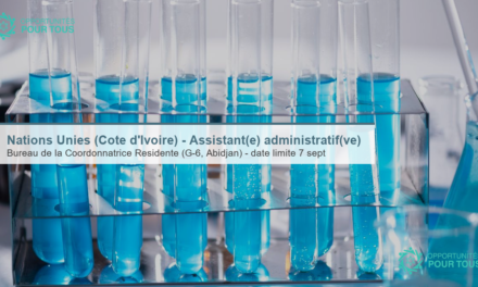 Nations Unies (Côte d&rsquo;Ivoire) – Assistant(e) administratif(ve) (G-6, Abidjan)
