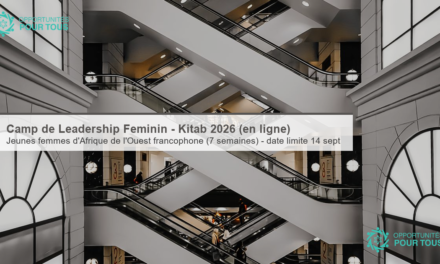 Camp de Leadership Féminin – Kitab 2026 (en ligne, Afrique de l&rsquo;Ouest francophone)