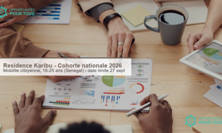 Résidence Karibu (Phase 02) – Programme de Mobilité Citoyenne & d&rsquo;Apprentissage, cohorte 2026
