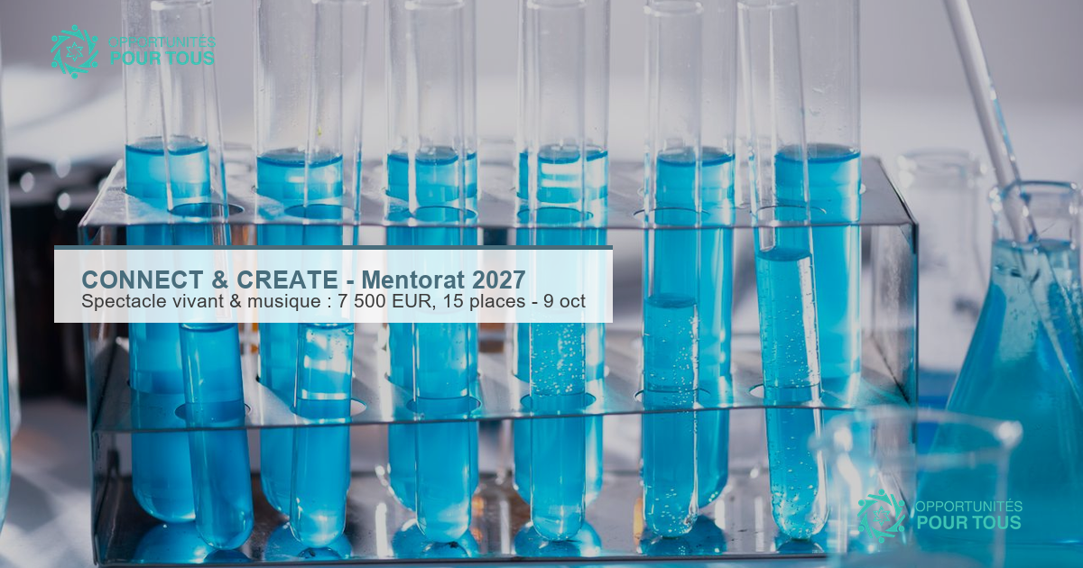CONNECT & CREATE – Mentorat 2027 pour les professionnels du spectacle vivant et de la musique
