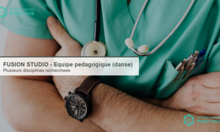 FUSION STUDIO recrute pour son équipe pédagogique (danse)