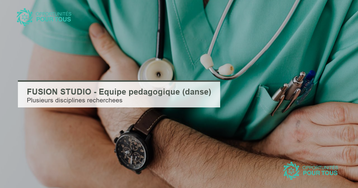 FUSION STUDIO recrute pour son équipe pédagogique (danse)