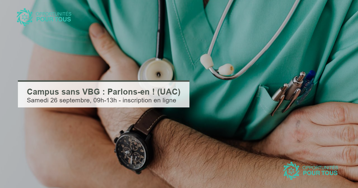 Journée interactive « Campus sans VBG : Parlons-en ! » à l&rsquo;UAC