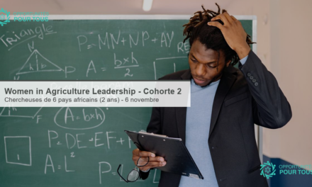 Women in Agriculture Leadership Program – Cohorte 2 de la Fellowship (6 pays africains)
