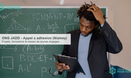 ONG JADD – Appel à adhésion pour rejoindre son réseau