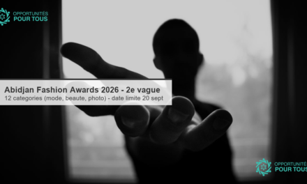 Abidjan Fashion Awards 2026 – 2ᵉ vague de candidatures ouverte (12 catégories)
