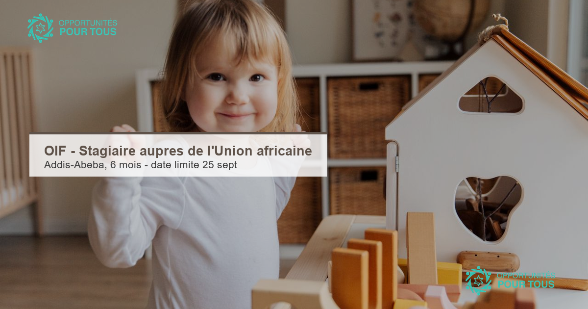 OIF – La Représentation permanente auprès de l&rsquo;Union africaine recherche un(e) stagiaire