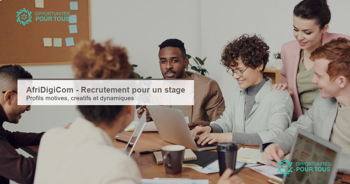 AfriDigiCom recrute pour un stage