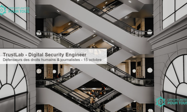 TrustLab recrute un Digital Security Engineer bilingue