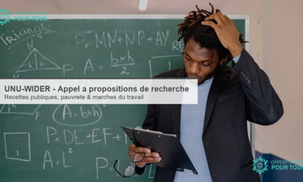UNU-WIDER & Trésor national d&rsquo;Afrique du Sud – Appel à propositions de recherche
