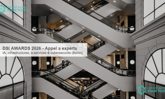 DSI AWARDS 2026 – Appel à experts pour les panels (Bénin)