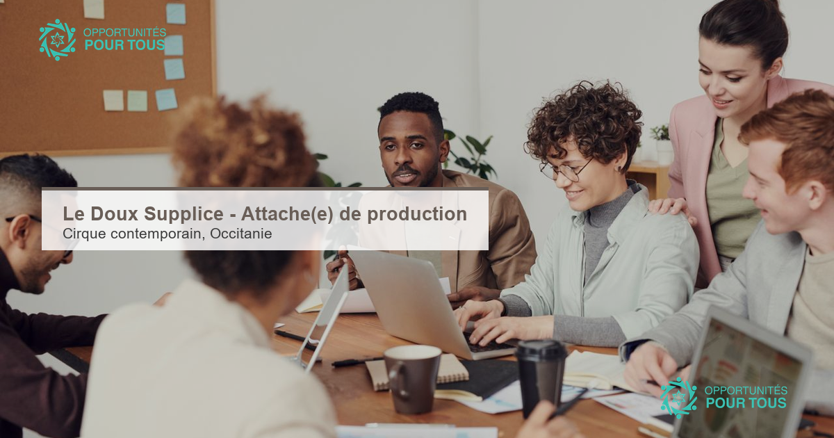 Le Doux Supplice recrute son attaché(e) de production (cirque contemporain)