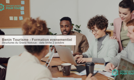 Bénin Tourisme – Programme pilote de formation professionnelle pour les entreprises de l&rsquo;événementiel