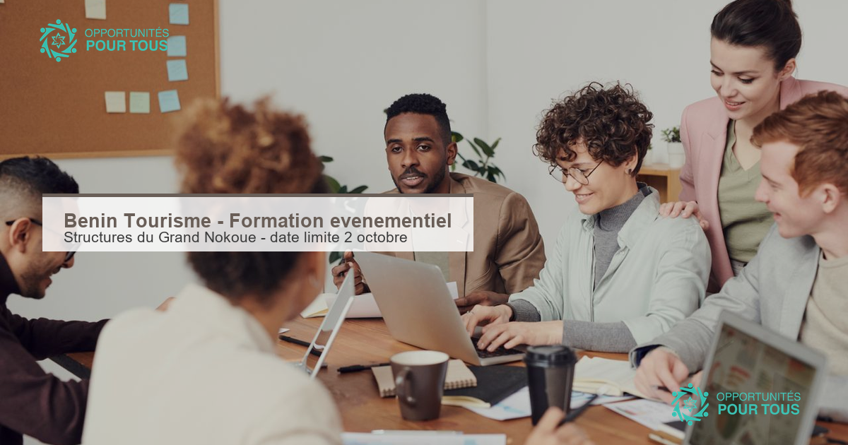 Bénin Tourisme – Programme pilote de formation professionnelle pour les entreprises de l&rsquo;événementiel