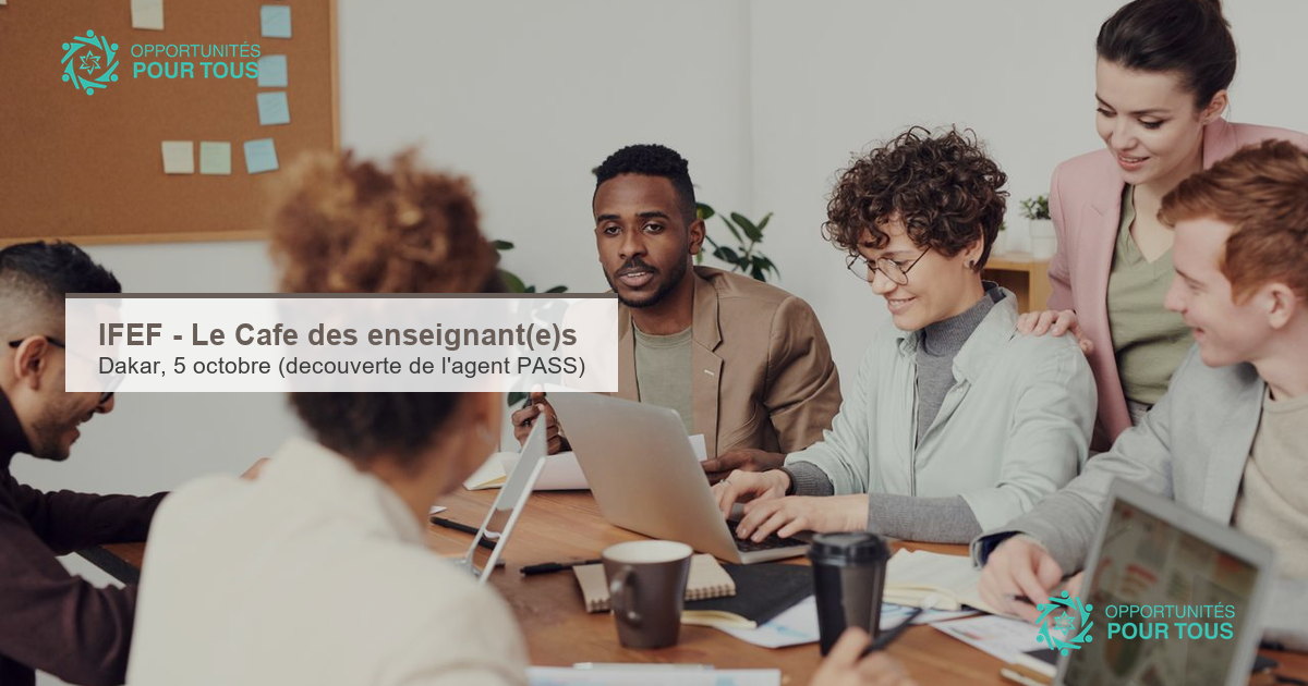 IFEF – Le Café des enseignant(e)s à l&rsquo;occasion de la Journée mondiale des enseignants