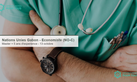 Les Nations Unies au Gabon recrutent un(e) Économiste (NO-C)
