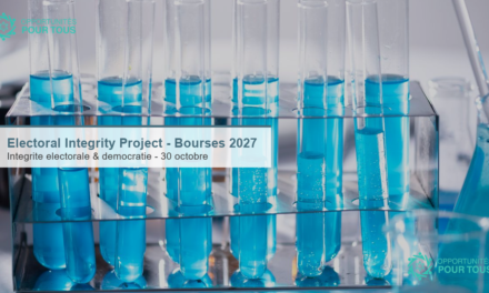 Electoral Integrity Project – Programme de bourses (Fellows) 2027