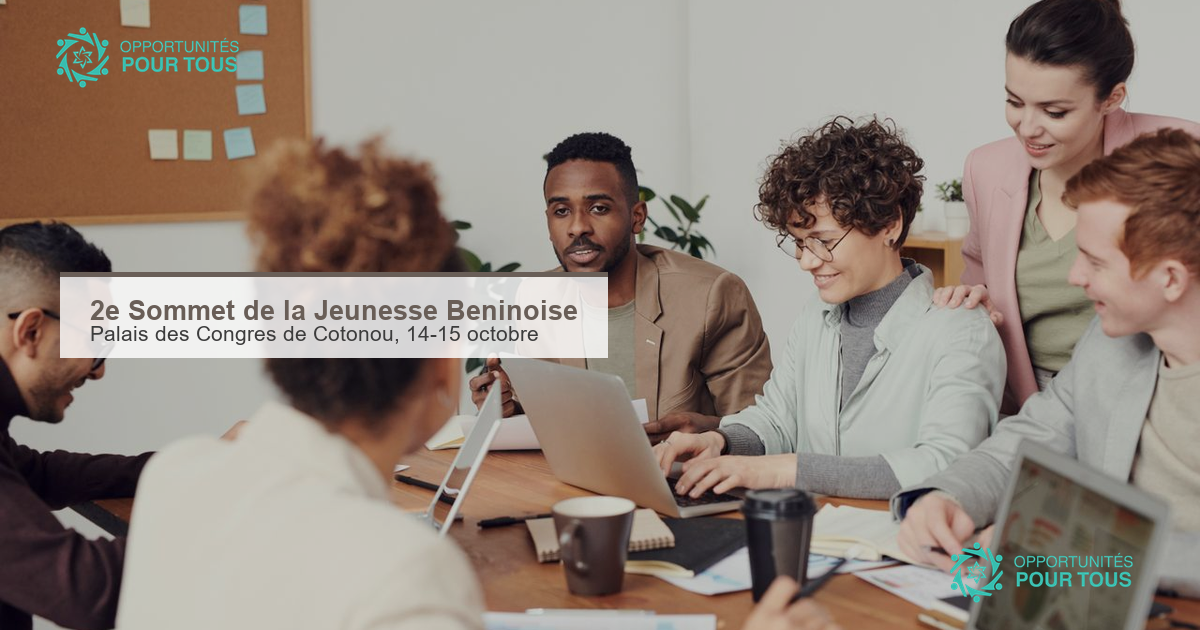2<sup>e</sup> Sommet de la Jeunesse Béninoise – 14 et 15 octobre au Palais des Congrès de Cotonou