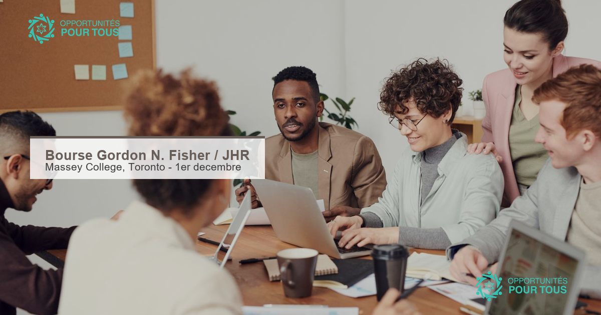 Bourse Gordon N. Fisher/JHR – Les journalistes d&rsquo;Afrique subsaharienne éligibles (Massey College, Toronto)