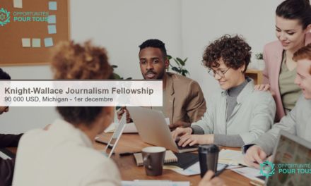 Knight-Wallace Journalism Fellowship – 90 000 USD pour les journalistes en milieu de carrière