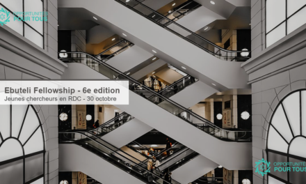 Ebuteli Fellowship – 6e édition pour les jeunes chercheurs congolais (18-30 ans)