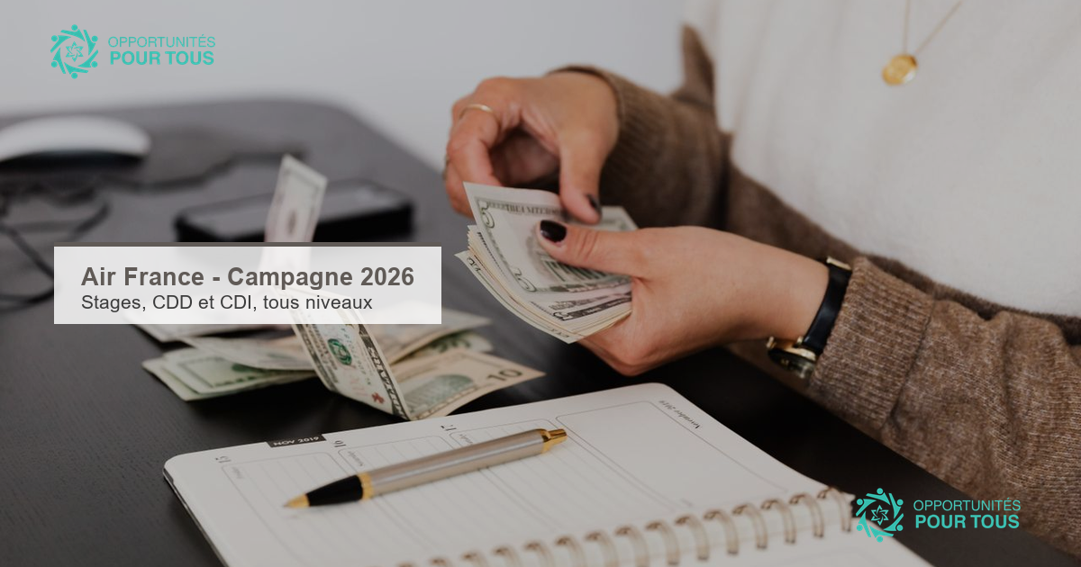 Air France – Des postes encore à pourvoir dans sa campagne de recrutement 2026