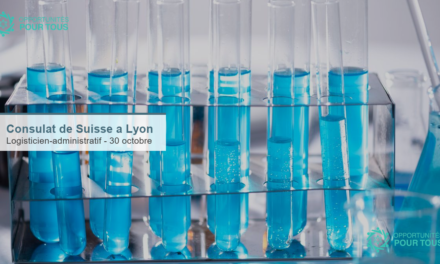 Le Consulat général de Suisse à Lyon recrute un logisticien et collaborateur administratif