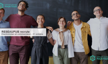 RESEAUPUB recrute un électronicien et des agents commerciaux