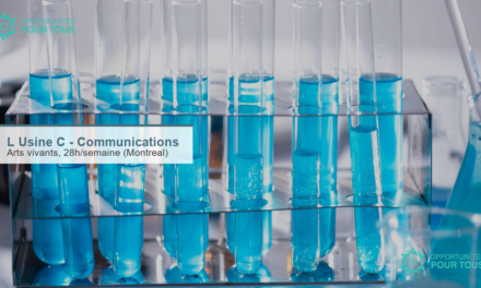 L&rsquo;Usine C recrute un·e adjoint·e aux communications et au marketing (28 h/semaine)
